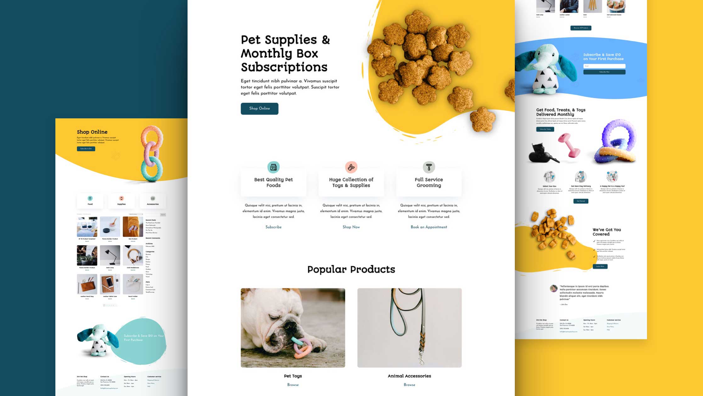 Website for Pet Company